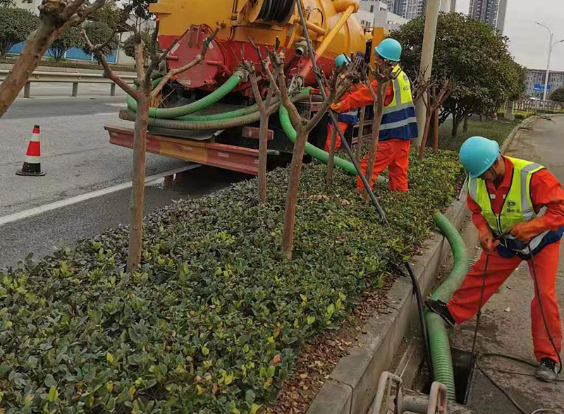 赤坎市政管道清淤